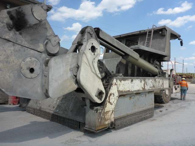 Scheuerle  Schlacketransporter im Stahlwerk